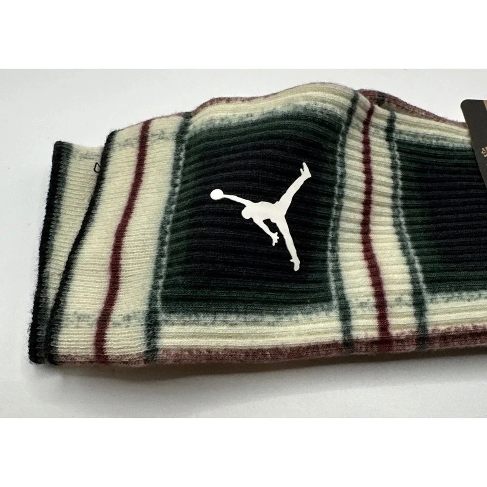 Jordan Everyday Essential Mens 6-8 Multicolor Excellent Dri-Fit Crew Plaid